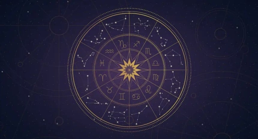 all zodiac signs in a circle