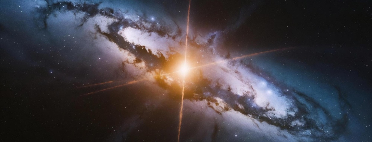 star with milky way universe