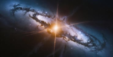 star with milky way universe