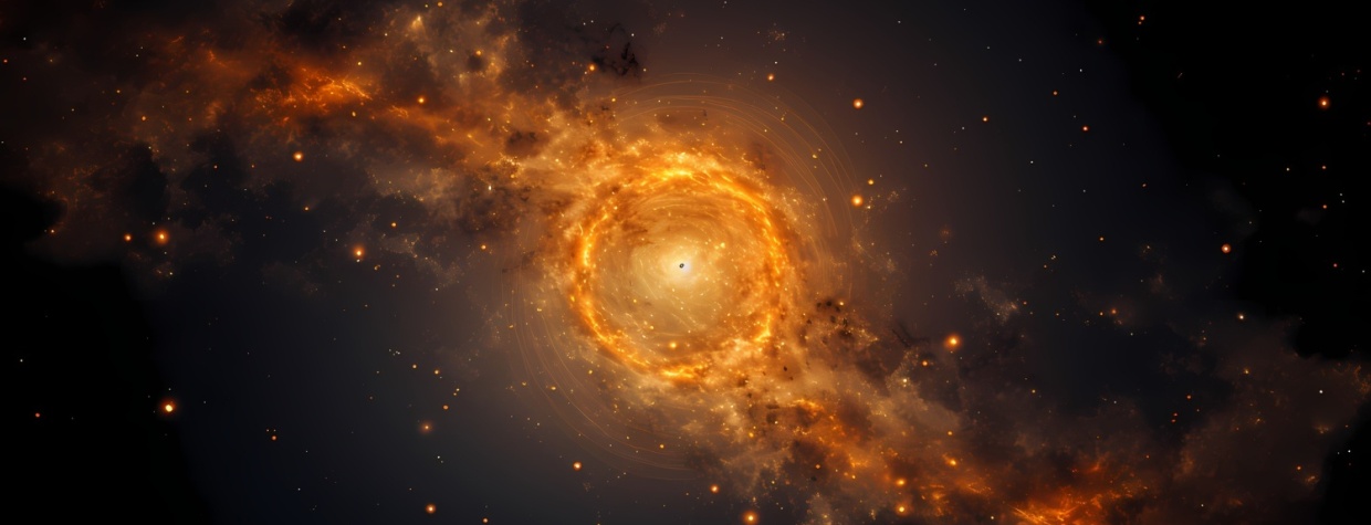 fantasy style galaxy background