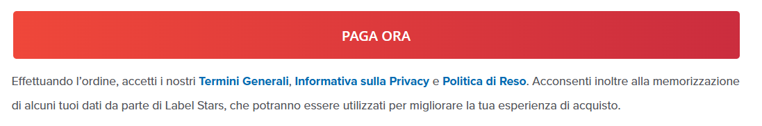 Fai clic su Paga Ora.