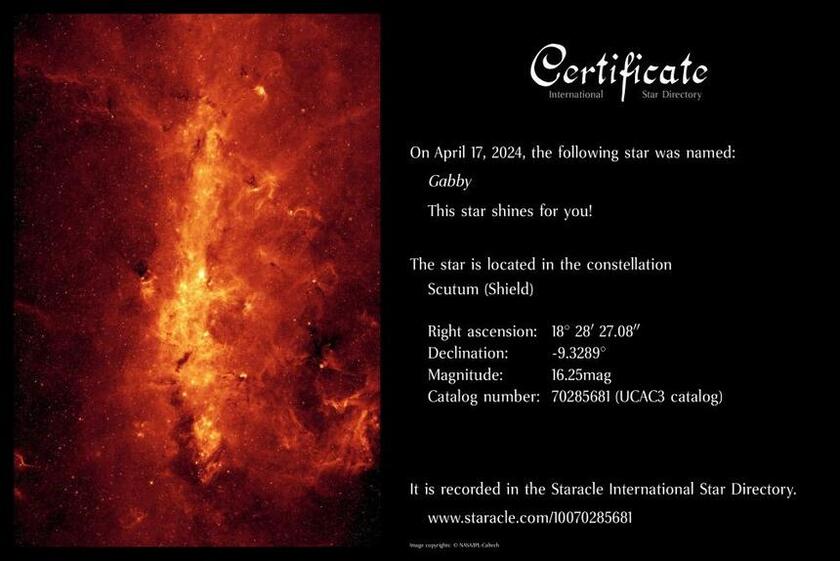 star certificate