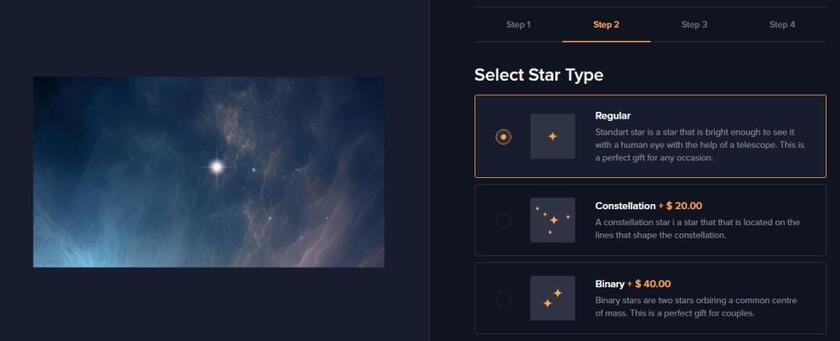 select star type