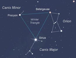 Canis Minor constellation stars