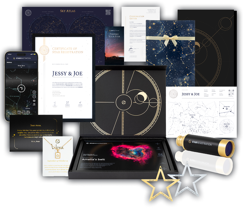Acheter une Étoile Coffret Cadeau et Certificat Officiel — free download