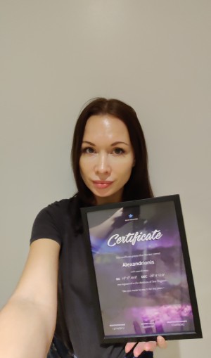 Certificate in Fitting Frame
